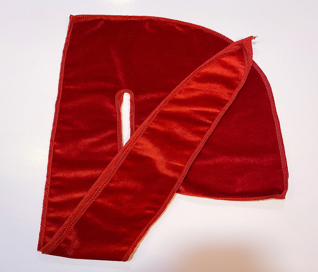 Premium Velvet Durag “Red”