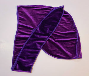 Premium Velvet Durag “Purple Rain”